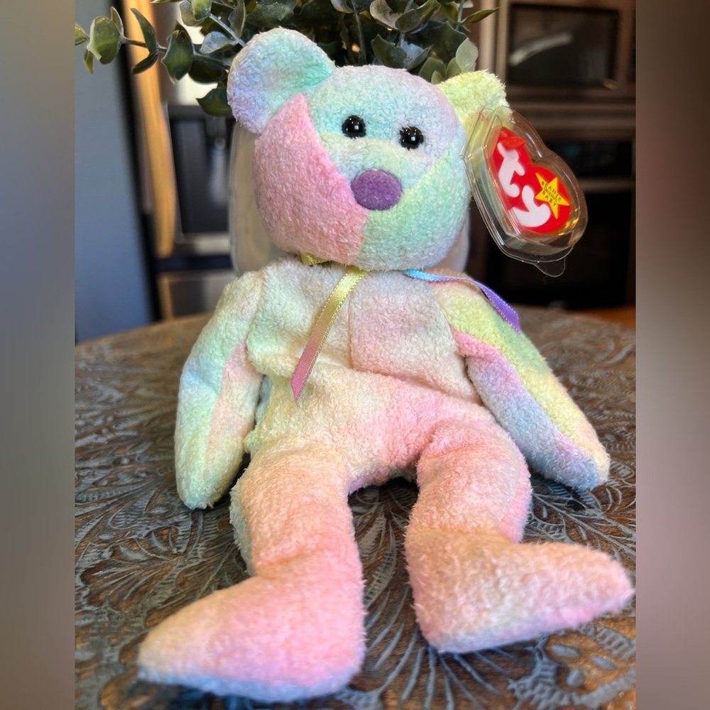 Ty Beanie Baby Groovy Rare 1999